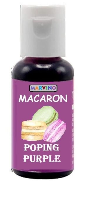 Marvino Macarons Color, Food Colours 20 gm ( Poping purple  )