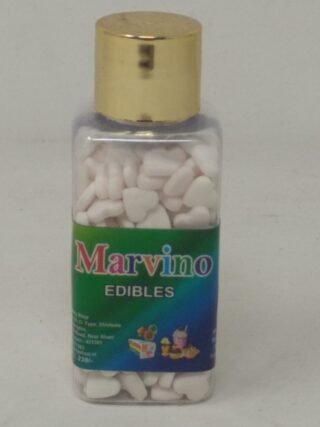 Marvino Edibles Cake and Pastries Decoration ( white Colored Hearts)