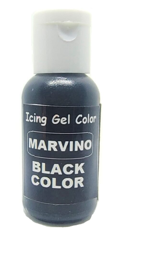Marvino Special Icing Gel Color Black Gel Color