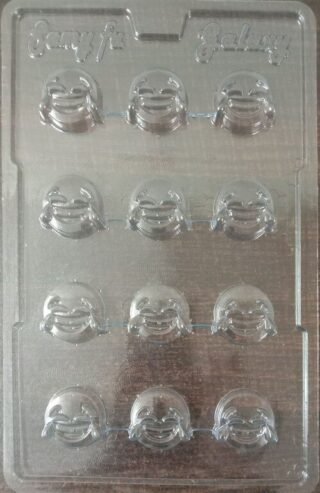 Marvino Plastic Chocolate Mould ( Joy & Cry Face )