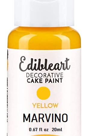 Marvino Edible Decorative Colors Gel Color Yellow