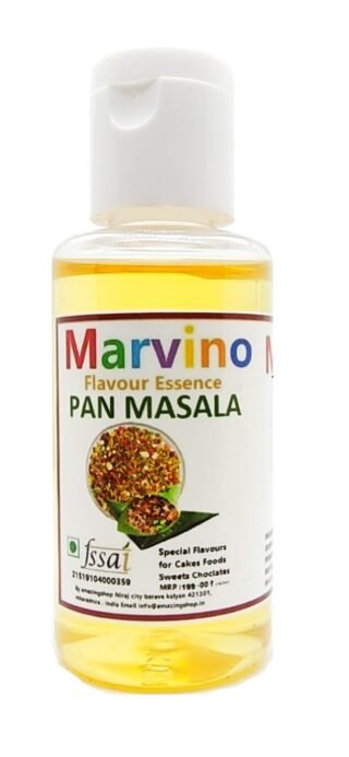 Marvino Pan masala Food Flavours Essence for Cakes Whipcream Fondant Sweets Ice-Creams Chocolates Flavoring Syrup