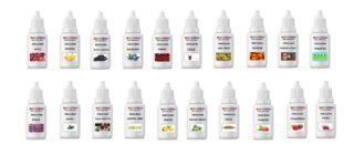 Marvino Emulsion Assorted 20ml Flavored Color for Cakes ice Creams Pastries (Pack of 20)