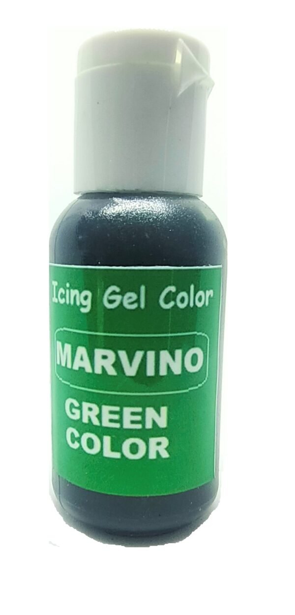 Marvino Special Icing Gel Color Green Gel Color