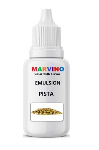 Marvino Emulsion Assorted 20ml Flavored Color for Cakes ice Creams Pastries (PISTA)