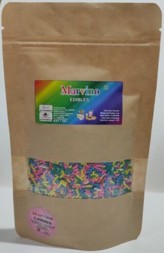 marvino edible Multicolors sprinkles for cake decoration