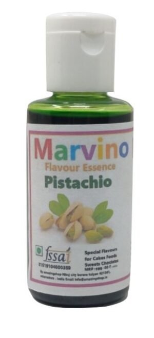 Marvino Pistachio Flavour Essence Extracts For Cakes Whip-Creams Sweets Chocolates And Icecreams