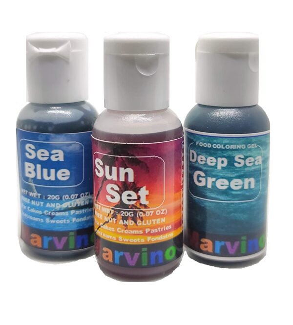 Marvino New Vibrant Gel Colors pack of 3