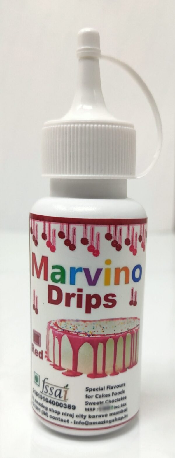 marvino drips red colour