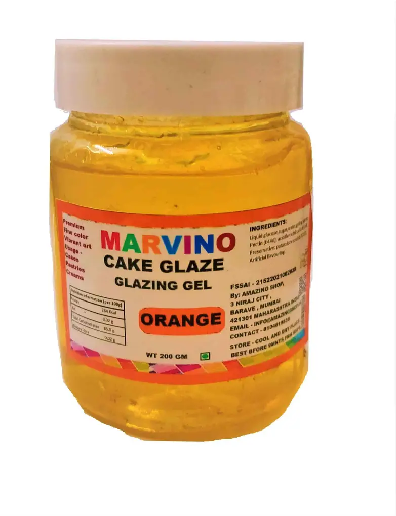 MARVINO ORANGE GLAZE 200 GM