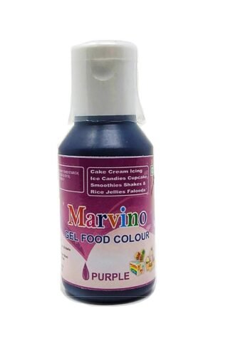 Marvino Edible Concentrated Gel Icing Food Colors (Purple)