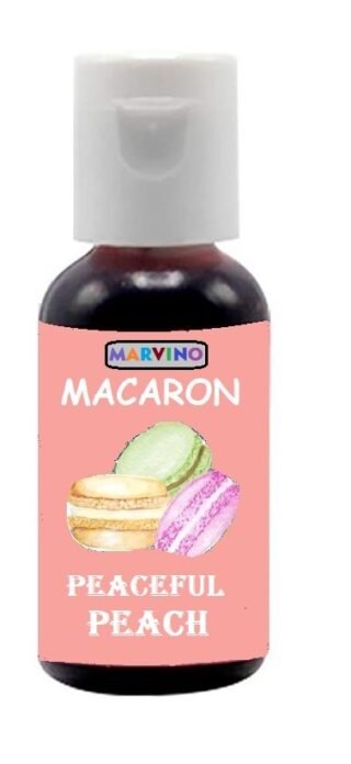 Marvino Macarons Color, Food Colours 20 gm ( Peaceful Peach  )