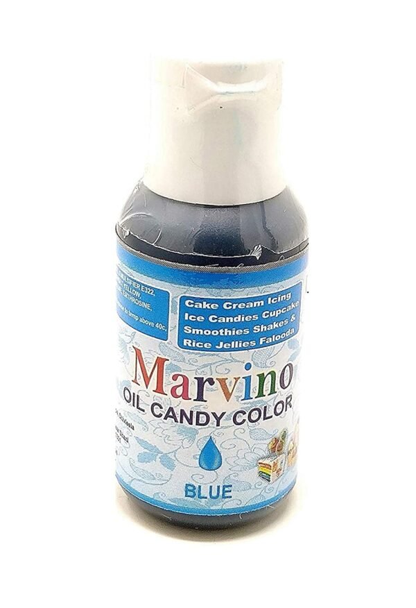 Marvino Candy Food Gel Colors (Oil Color ) (Candy Color Blue)