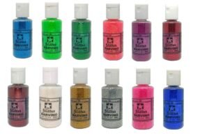 Marvino Edible Glitter for Cakes, Ice Cream, Whipcream, Pastries, Makeup, Art and Craft Pack of 12