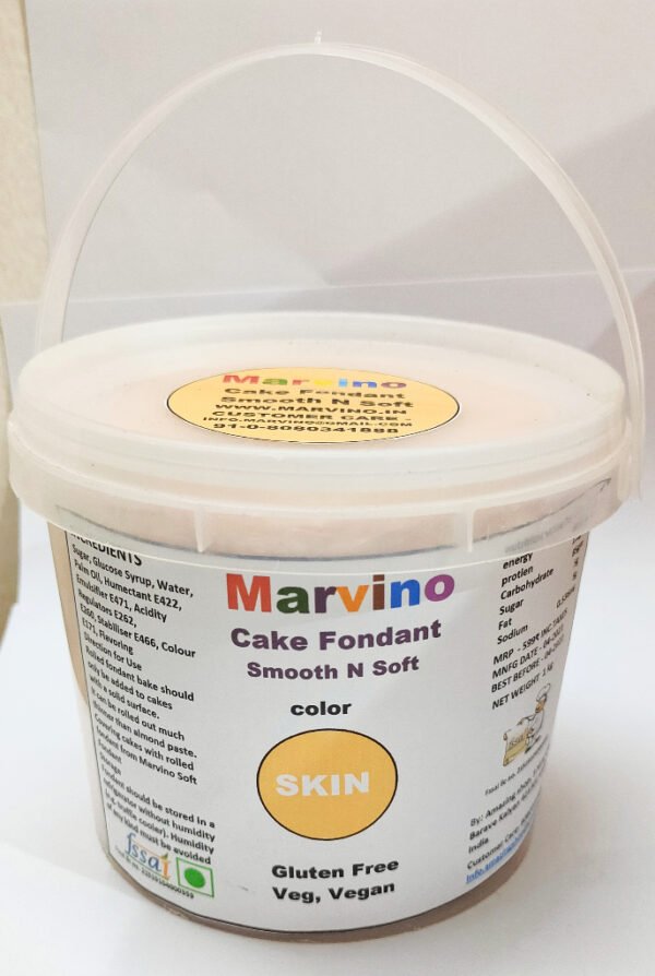 Marvino Cake Fondant Skin 1kg