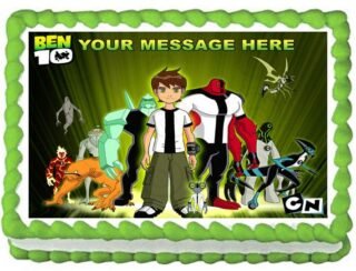 Marvino Edible Cake Topper Decorative Sheet Sugar Frosting Icing Cake Photo Decoration Ready to Use 28X20cms (Design 16)