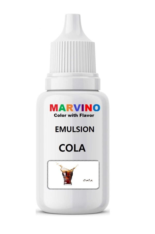 Marvino Emulsion Assorted 20ml Flavored Color for Cakes ice Creams Pastries (COLA)