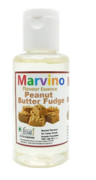 Marvino Peanut butter fudge Food Flavours Essence for Cakes Whipcream Fondant Sweets Ice-Creams Chocolates Flavoring Syrup