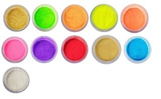 Marvino Edible Colorful Food Powder for Cake Decoration (Plain Colors)