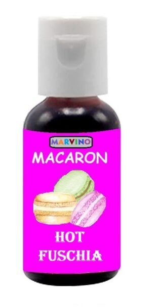 Marvino Macarons Color, Food Colours 20 gm ( Hot fuschia  )