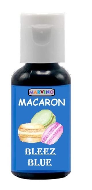 Marvino Macarons Color, Food Colours 20 gm ( Bleez Blue  )