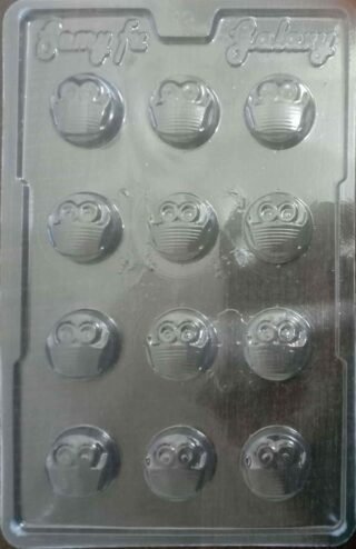 Marvino Plastic Chocolate Mould (Mask Face)