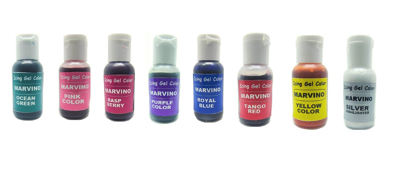 Marvino Special Icing Gel Color Set of 8 Type B