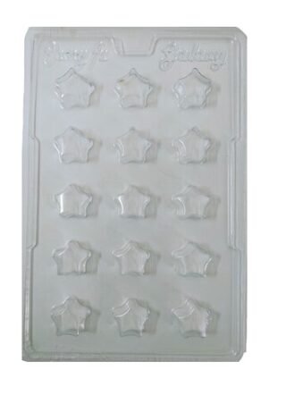 Marvino Plastic Chocolate Mould (Star)