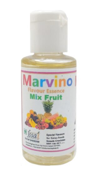 Marvino Mix Fruit Flavour Essence Extracts For Cakes Whip-Creams Sweets Chocolates And Icecreams