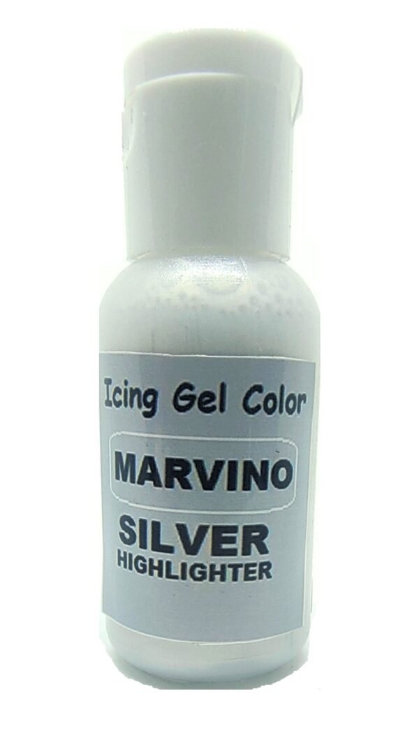 Marvino Special Icing Gel Color Silver Highlighter Gel Color