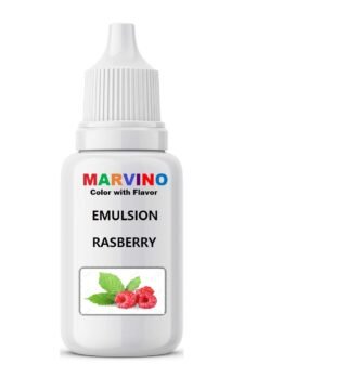 Marvino Emulsion Assorted 20ml Flavored Color for Cakes ice Creams Pastries (RASPBERRY)