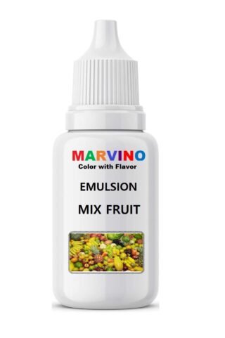 Marvino Emulsion Assorted 20ml Flavored Color for Cakes ice Creams Pastries (MIX FRUIT)