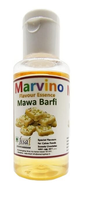 Marvino Mawa Barfi Food Flavours Essence for Cakes Whipcream Fondant Sweets Ice-Creams Chocolates Flavoring Syrup
