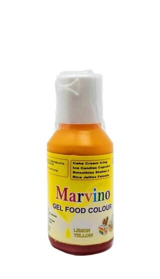 Marvino Edible Concentrated Gel Icing Food Colors (Lemon Yellow)