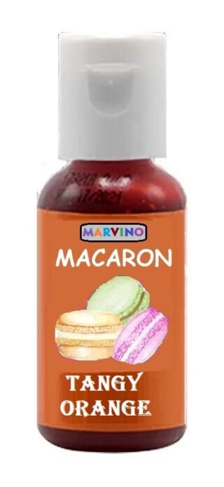 Marvino Macarons Color, Food Colours 20 gm ( Tangy Orangy  )