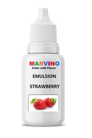 Marvino Emulsion Assorted 20ml Flavored Color for Cakes ice Creams Pastries(strawberry)