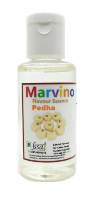 Marvino Pedha Food Flavours Essence for Cakes Whipcream Fondant Sweets Ice-Creams Chocolates Flavoring Syrup