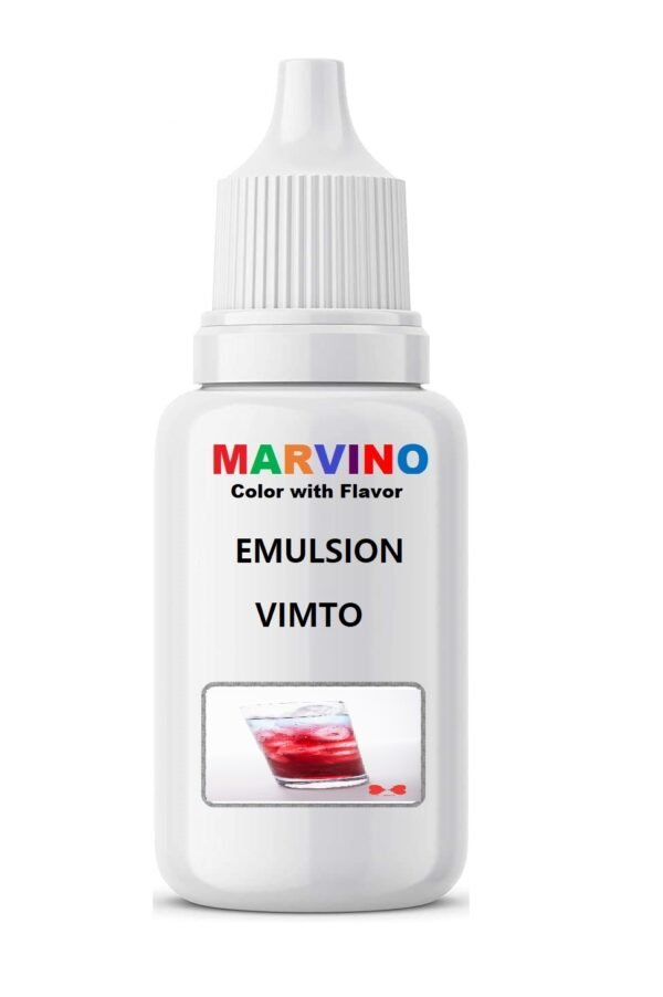 Marvino Emulsion Assorted 20ml Flavored Color for Cakes ice Creams Pastries (vimto)
