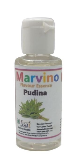 Marvino Pudina Flavour Essence Extracts For Cakes Whip-Creams Sweets Chocolates And Icecreams
