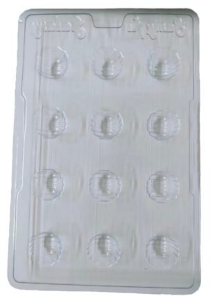 Marvino plastic Chocolate Mould Design (1 Raound)
