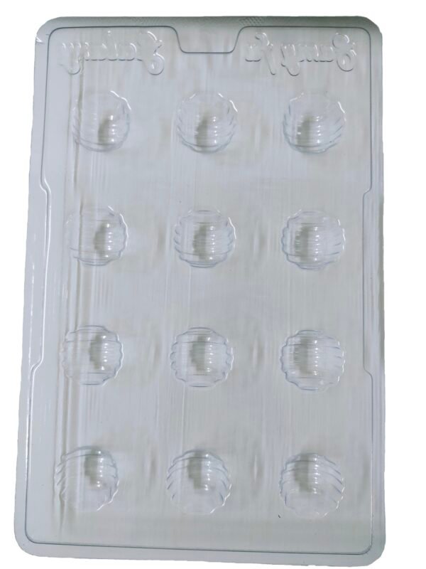 Marvino plastic Chocolate Mould Design (1 Raound)
