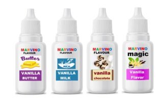 Marvino Vanilla Flavour Extract Food Essence Flavor for Foods Creams Candies Icecreams Sweets (Vanilla-Magic Butter Milk Choco)