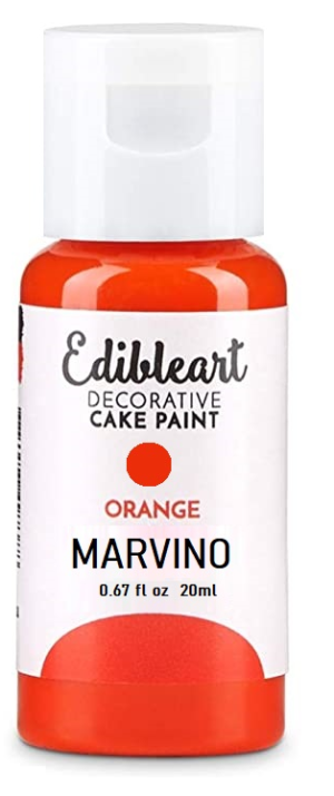 Marvino Edible Decorative Colors Gel Color Orange