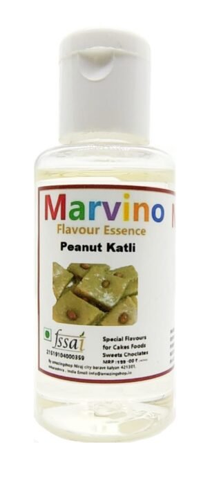 Marvino Peanut Katali Food Flavours Essence for Cakes Whipcream Fondant Sweets Ice-Creams Chocolates Flavoring Syrup