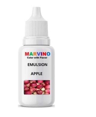 Marvino Emulsion Assorted 20ml Flavored Color for Cakes ice Creams Pastries (Apple)