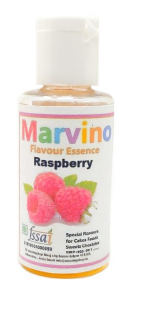 Marvino Raspberry Flavour Essence Extracts For Cakes Whip-Creams Sweets Chocolates And Icecreams