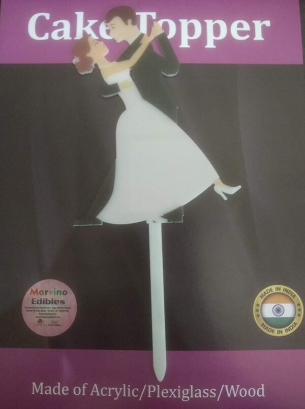 Marvino Couple Cake Topper(Type 1)