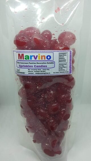 Marvino Special Cake Decoration Edible Sprinkles Candies (Cherry)