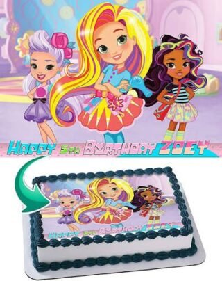 Marvino Edible Cake Topper Decorative Sheet Sugar Frosting Icing Cake Photo Decoration Ready to Use 28X20cms (Design 18)