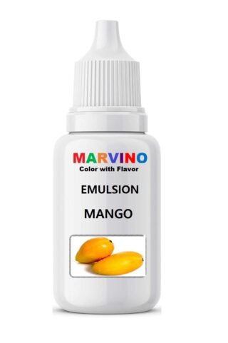 Marvino Emulsion Assorted 20ml Flavored Color for Cakes ice Creams Pastries (MANGO)